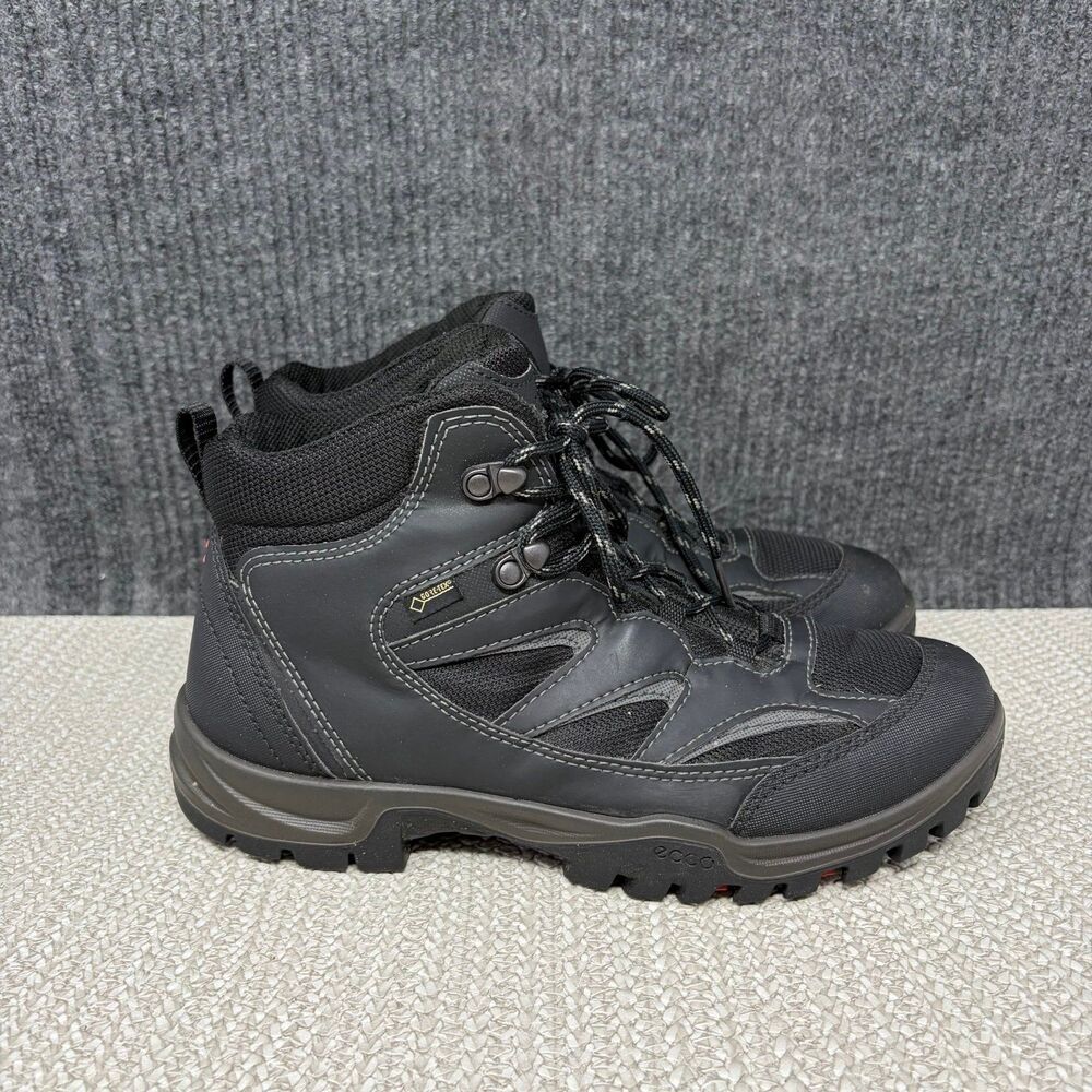 ECCO Xpedition III Gore-Tex GTX Waterproof Hiking Boots Black Women’s 40 US 9